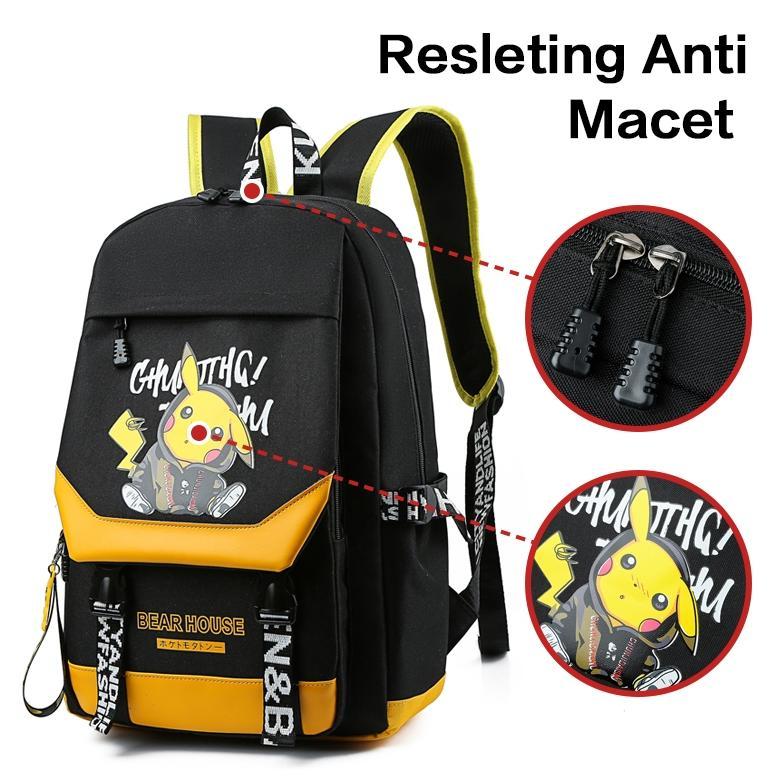 Viral  Freeknight Tas Ransel Pria Tas Laptop Sekolah  Anti Air Anak Sekolah Backpack Tr603