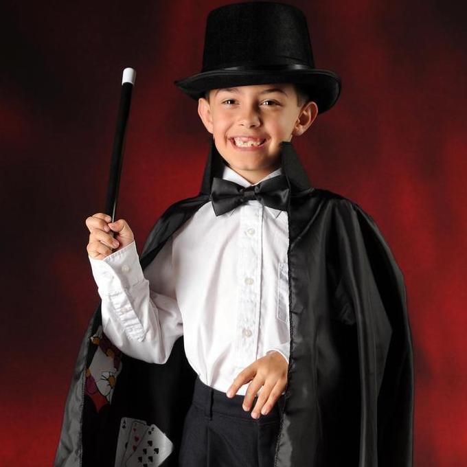 SASCALA 16cm Tinggi Topi Pesulap Magician Top Hat Dewasa / Kualitas Tinggi Topi Sulap Hitam