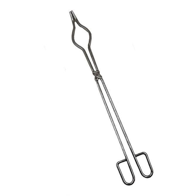 URB 20/30/50cm Ton Krus Jepit Cawan Tang Krusibel Alat Penjepit Krusible Crucible Tongs Melting Dish