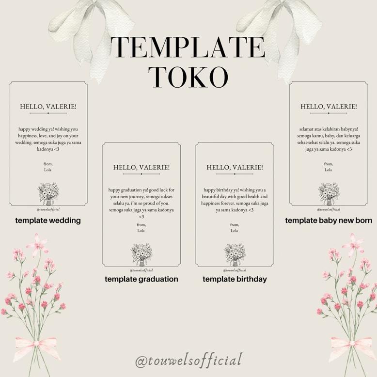Free Ongkir Hampers Pernikahan Handuk Couple Kado Pernikahan Wedding Gift Handuk Couple Kado Nikahan