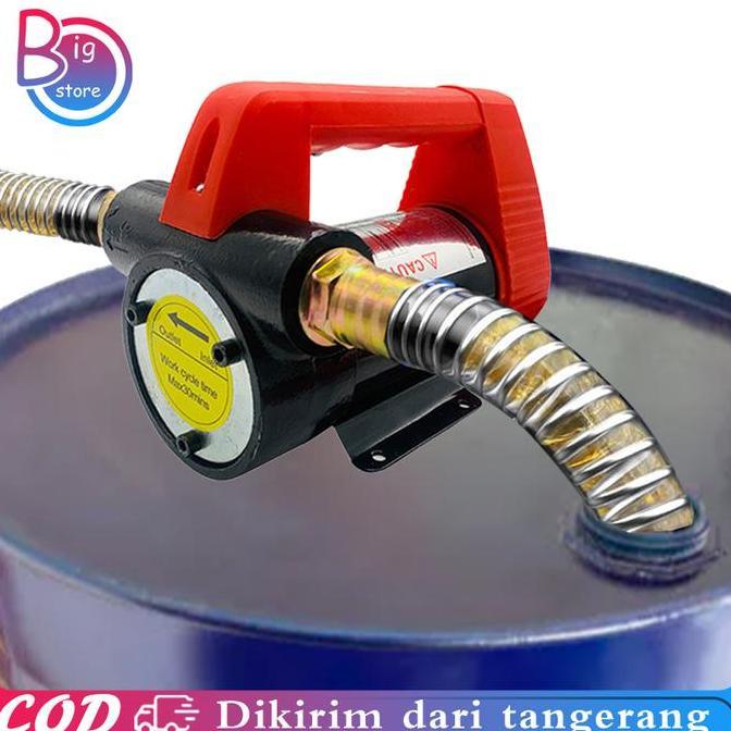 URB Pompa Bensin Elektrik Pompa Minyak Pompa Minyak Elektrik 12 Volt Mesin Pompa Minyak Solar Listri