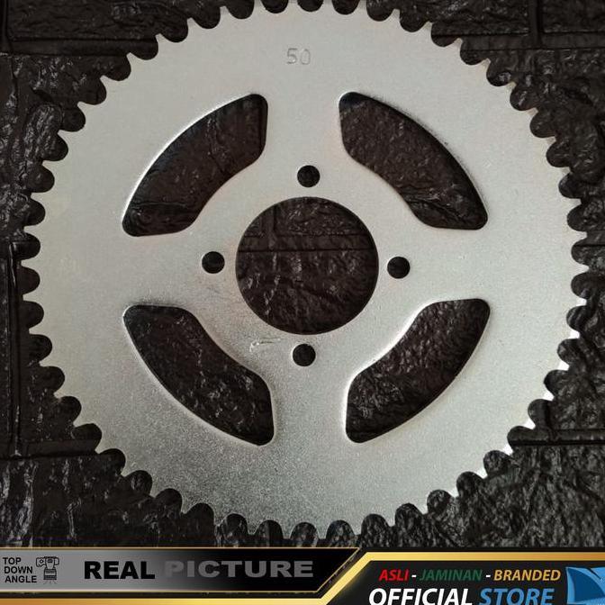 Gigi Tarik 428-50T SUZUKI Smash New Gir Belakang Sprocket Gear TAJIMA
