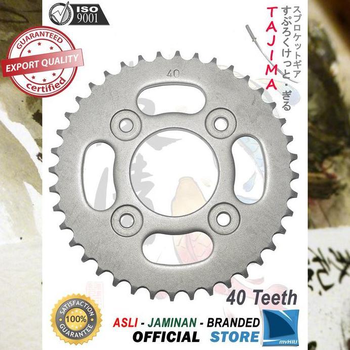 Gigi Tarik 428-40T HONDA Revo Absolute Gir Blkg. Sprocket Gear TAJIMA