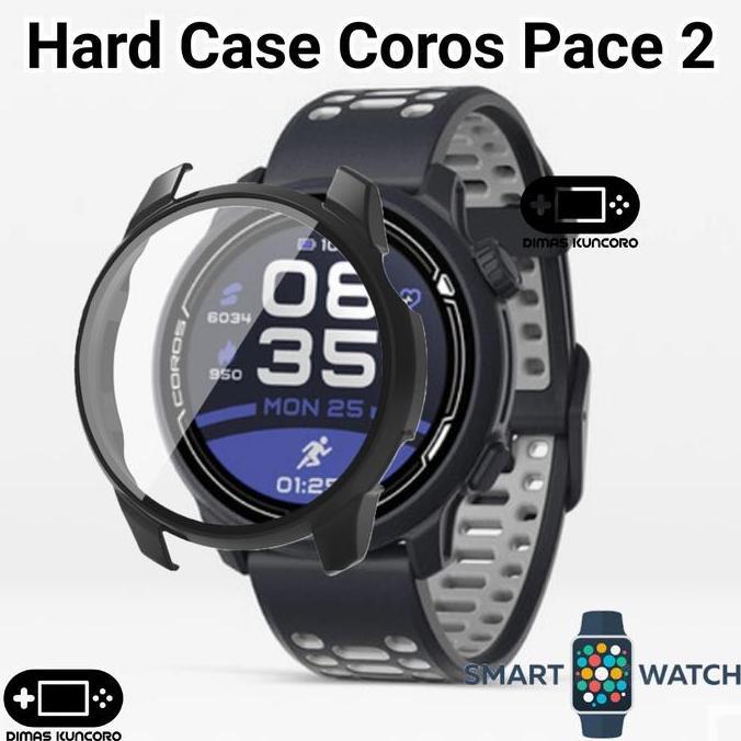 Hard Case Coros Pace 2 cover bumper tempered glass screen guard protector coros pace 2
