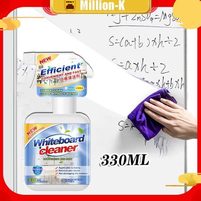 TELENIUM 330ml Cleaner Whiteboard / White Board Cleaning Spray / Pembersih Papan Tulis PROTOK