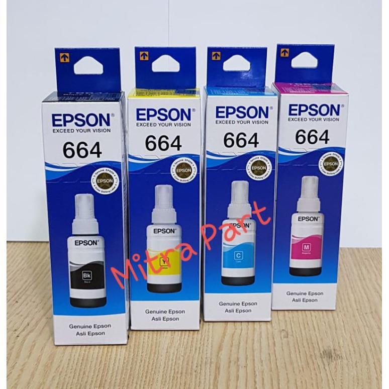 Tinta Epson 664 Original 70ml Untuk L120 L360 Printer
