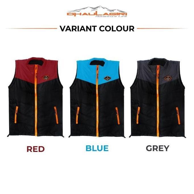 Rompi Outdoor Dhaulagiri Dh Puffer Vast Windbreaker Camping Hangat