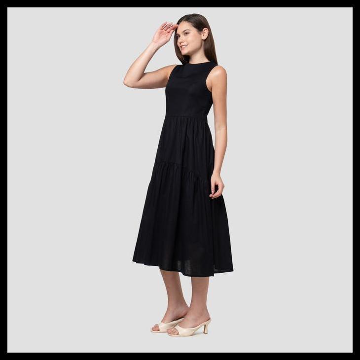 Best Seller Ii Nevada Tier Sleevelessmaxi Dress Wanita 123297139