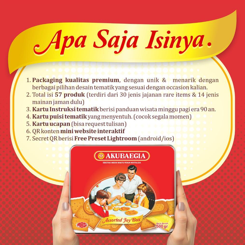 Hadiah Unik | Hampers Nostalgia |  Hampers Jajan Jadul & Mainan Jadul + Konten Interaktif | Kado Uni