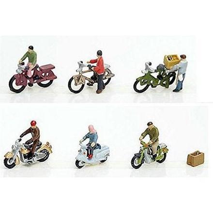Model Kit / Figure Diorama Acc - Tomytec BIcycles and moped