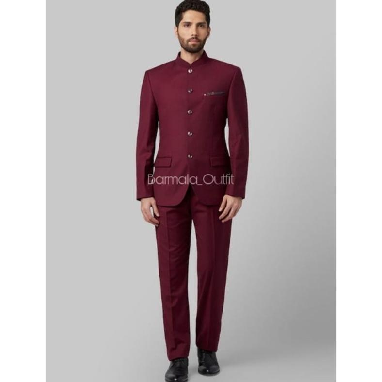 Diskon Setelan Jasko Pria Dewasa / Setelan Jas Mandarin / Setelan Baju Resepsi