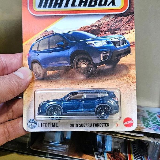 ORIGINAL MATCHBOX 2019 SUBARU FORESTER NAVY BLUE