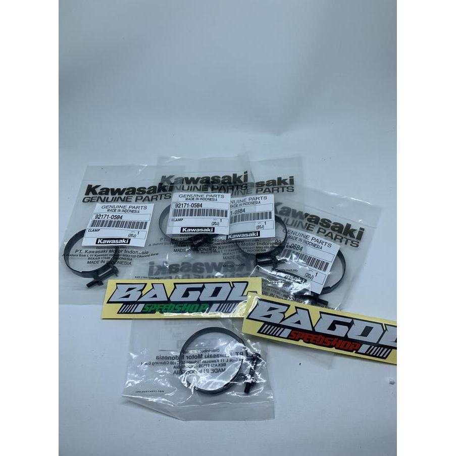 Termurah Bracket Klem Clamp Intake Karbu Ninja Rr R Ss Original Kmi