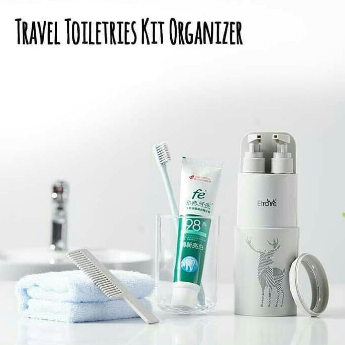 Botol sabun cair untuk travel / tempat sikat gigi odol untuk travel