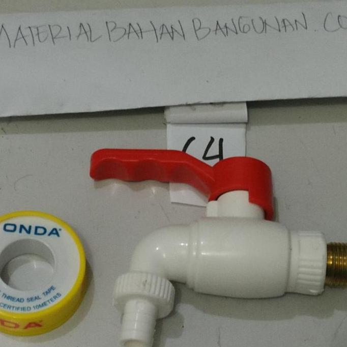 Ready PAKET KERAN AIR JUMBO PLASTIK 1/2 INCH SEAL TAPE PIPA ONDA SELTIP PIPA