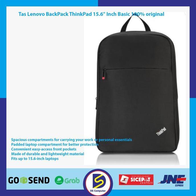 TERBARU - Tas Laptop LENOVO THINKPAD BACKPACK Size14-15.6 inch original 100%BARU