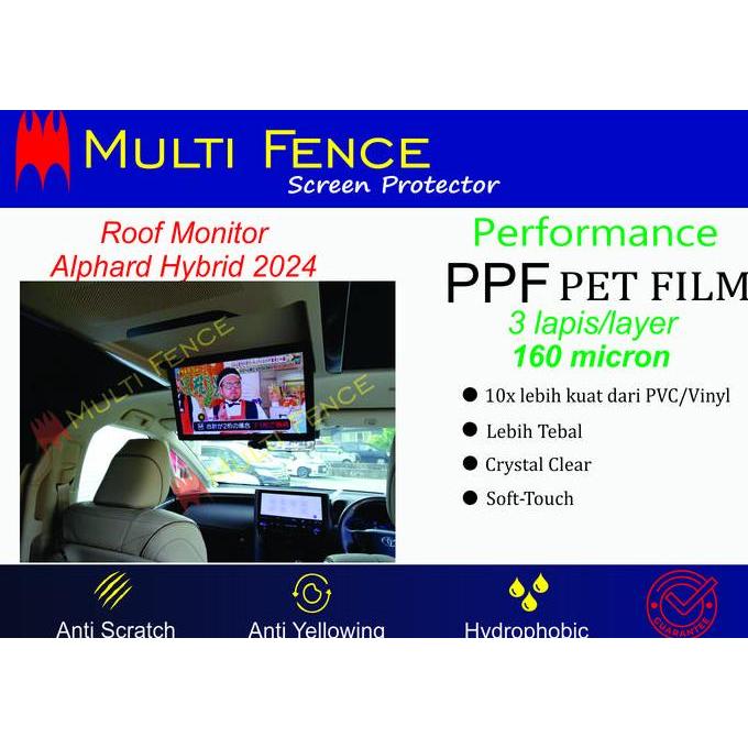 Anti Gores Roof Monitor Alphard Hybrid 2024