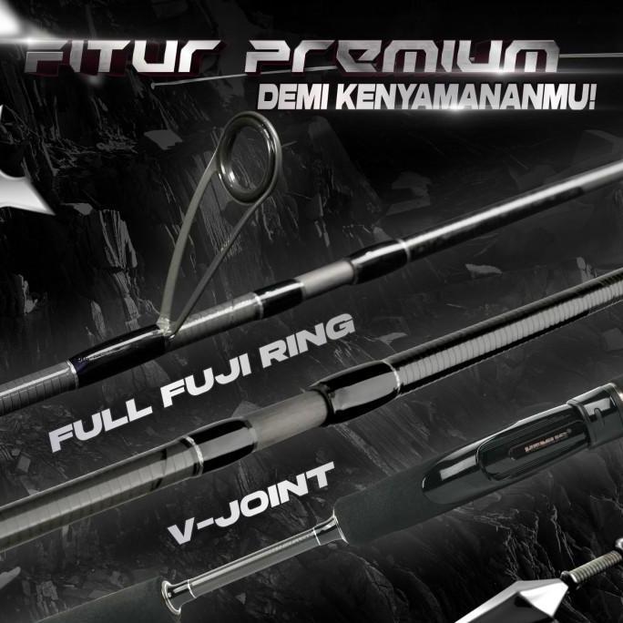 Ujung Joran /Tip Ul Hemus Ninjaman (Full Fuji)