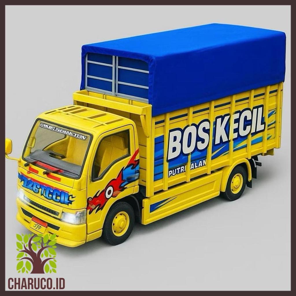 Bisa Cod Promo Miniatur Truk Oleng Wahyu Abadi / Miniatur Truk Oleng Kayu / Miniatur Truk Oleng Rrs1