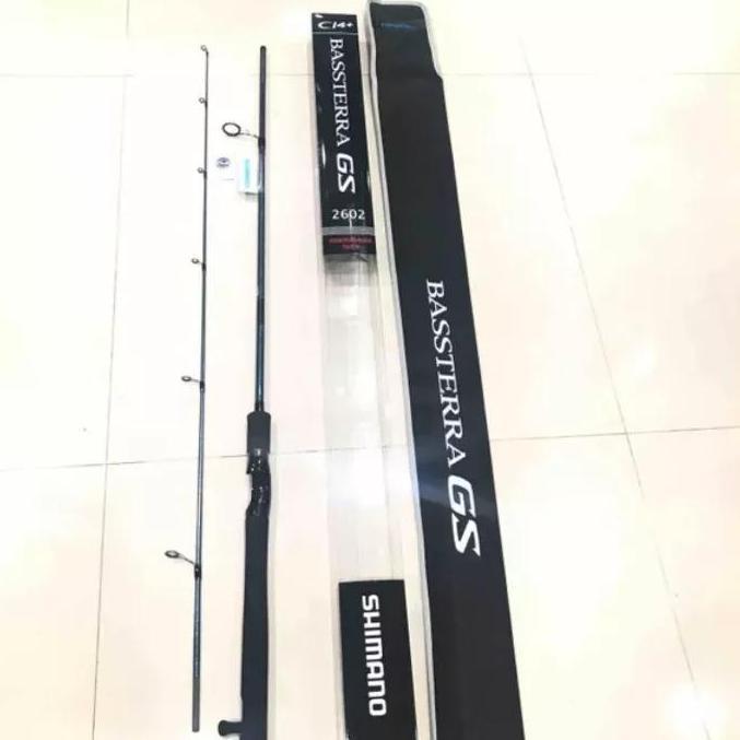 TERBARU - Joran Spinning Shimano Bassterra GS 2602 180cm 8-16lbs -2019