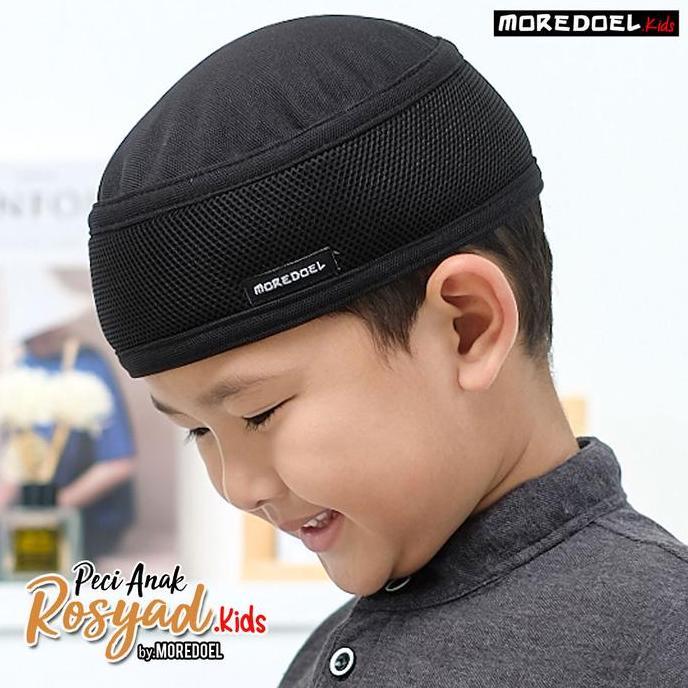 Kopiah Peci Hitam Anak Rosyad Moredoel
