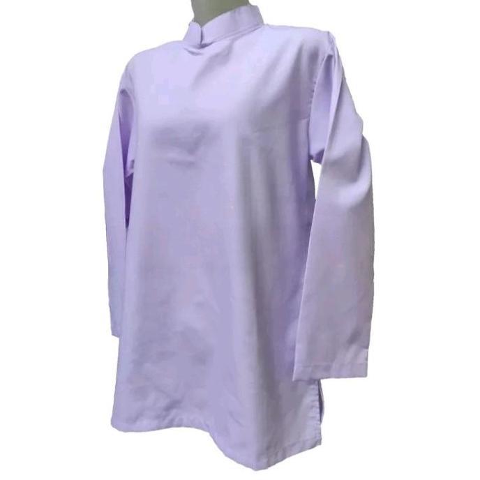 BAJU PUTIH KURUNG MUSLIM SERAGAM SEKOLAH SD SMP SMA KAIN OXFORD Nyaman