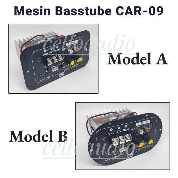 Mesin Basstube Aktif CAR-09 Power Kit Aktif Mini 12 Volt CAR 09