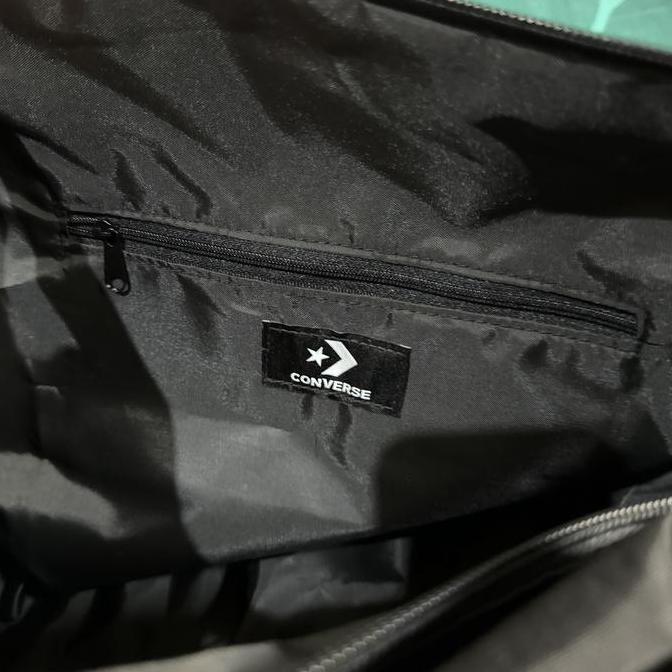 Rolling Bag / Tas Slempang Tabung Converse Original - Black