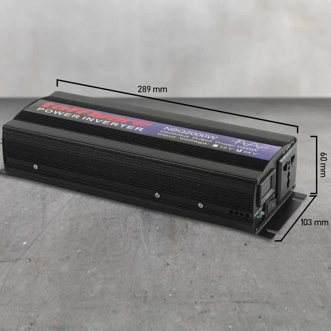 Inverter Pure Sine Wave DC to AC 2000 Watt DC 12V ke AC 220V Taffware