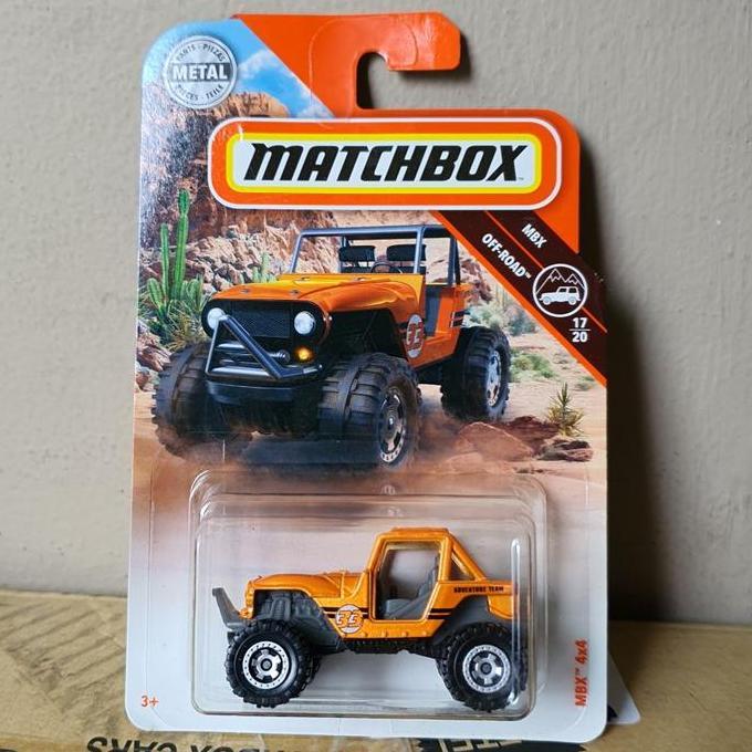 ORIGINAL.MATCHBOX MBX 4X4 ADVENTURE TEAM