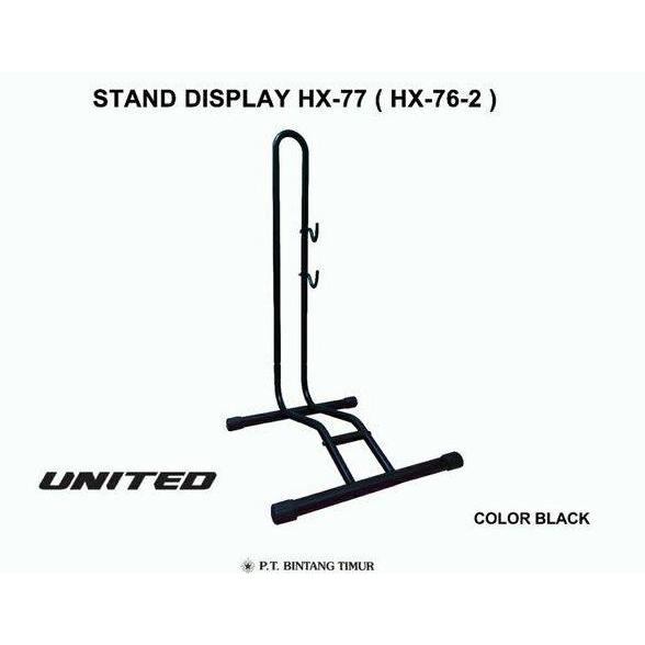 Produk Terbaru United Hx-77 Display Stand Bisa Ban Luar Lebar 2.60 Parkir Sepeda E-Bike Ebike Mtb Gr