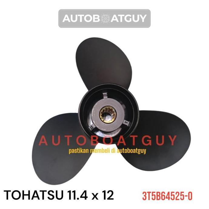 Propeller / Baling-Baling / Kipas Mesin Tempel TOHATSU 35 - 50 PK HP