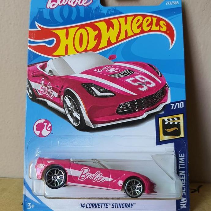 ORIGINAL Hotwheels BARBIE Corvette Stingray