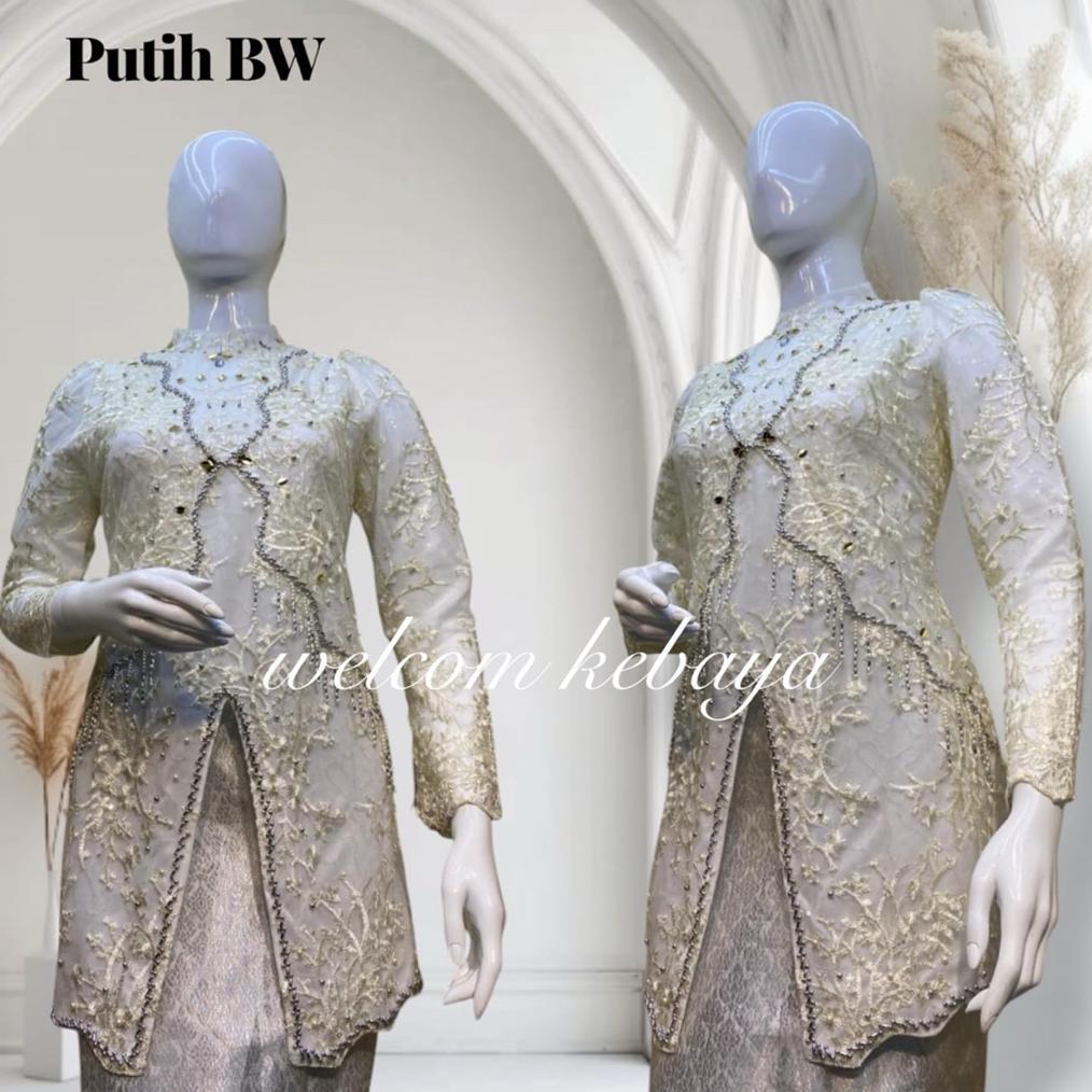 Diskon Kebaya Maramell Glamor Modern Bahan Tille Spengle Full Payet Premium Mewah / Kebaya Glamor Te