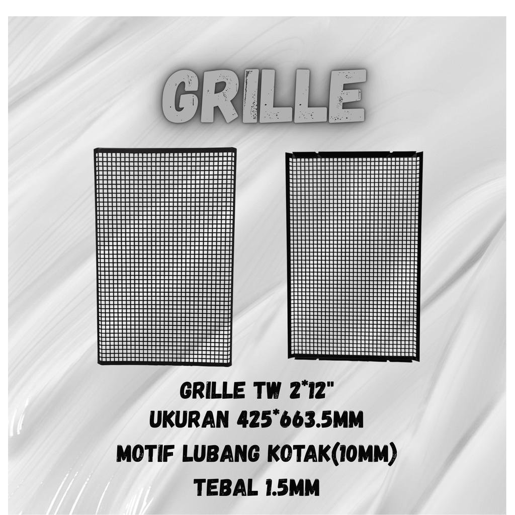 STX - GRILLE : Grille 2x12 Inch TW T24