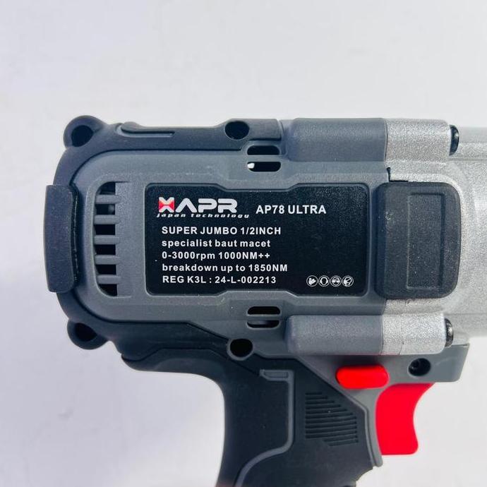 Sale Impact Wrench Apr Jumbo Ap78Ultra 1800Nm Impek Bor Baterai Pembuka Baut Roda Cvt