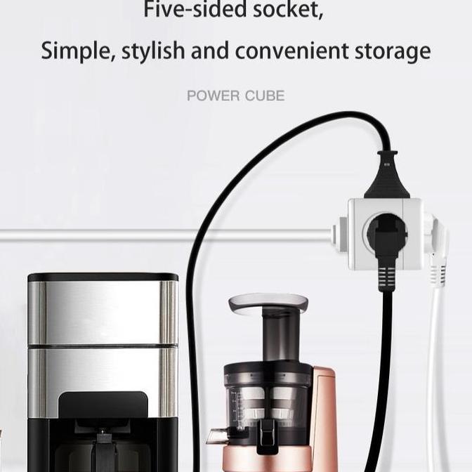 Promo Powercube Stop Kontak - Powercube Socket  Usb 3.1 Dengan Kabel 1,5 Meter