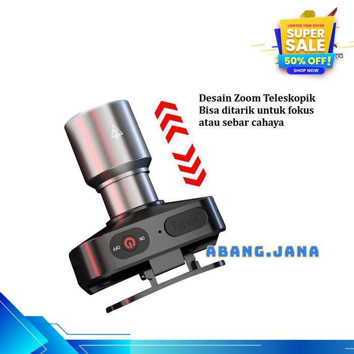 ABANG.JANA C1347 SENTER LED SUPER TERANG LUAR RUANGAN CAHAYA PUTIH TAHAN LAMA KUALITAS PRODUK TERBAI