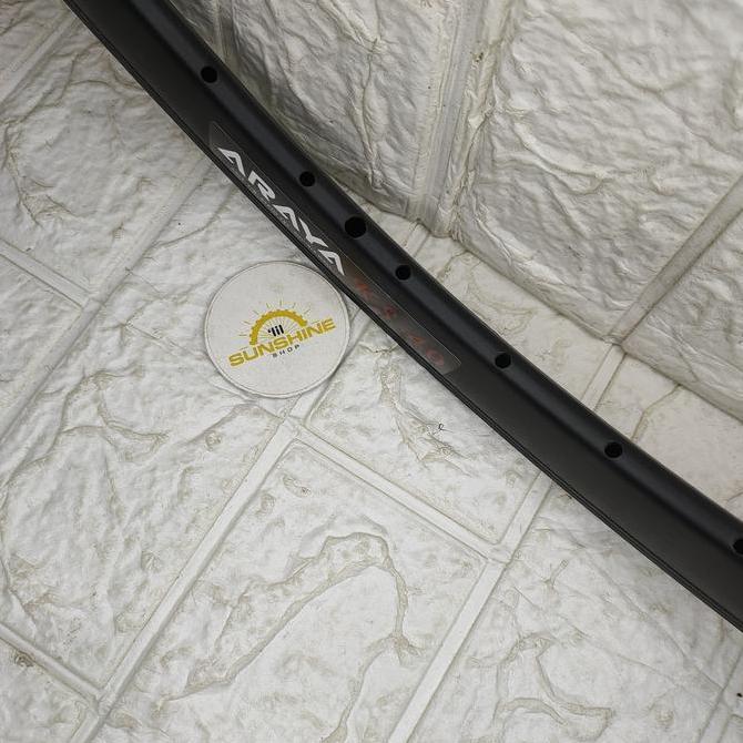 Rims Velg 20 Plus 451 ARAYA KS40 Rim 20x1 3/8 Sepeda Lipat Seli Minivelo Double Wall Tinggi 4cm Brak