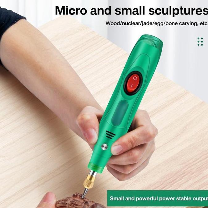 Grosir Gerenda Listrik Bor Mini 27Pcs 12V Dc 15000 Rpm Mini Drill Electric Engraver Grinder Gerinda 