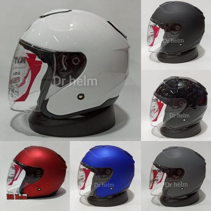 NEW HELM KYT KYOTO R SOLID ORIGINAL ORI