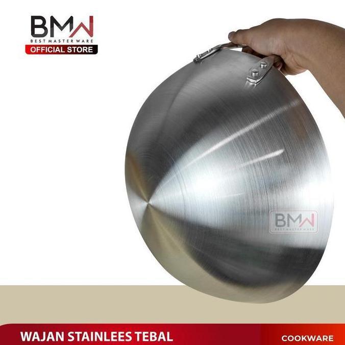 Lansungkirim- Bmw Kitchen Re - Jan Kuali Penggorengan Stainless Steel