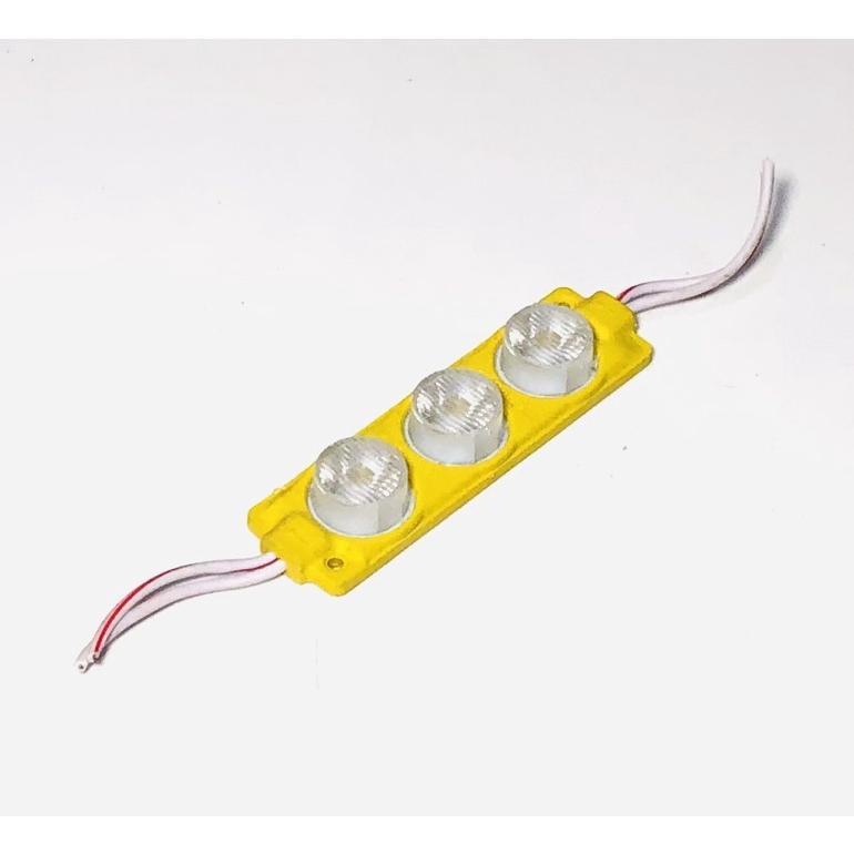 Promo Bulan Ini Lampu Led 3 Mata Jumbo 12 Volt - 24 Volt Kolong Mobil / Sepeda Motor / Becak