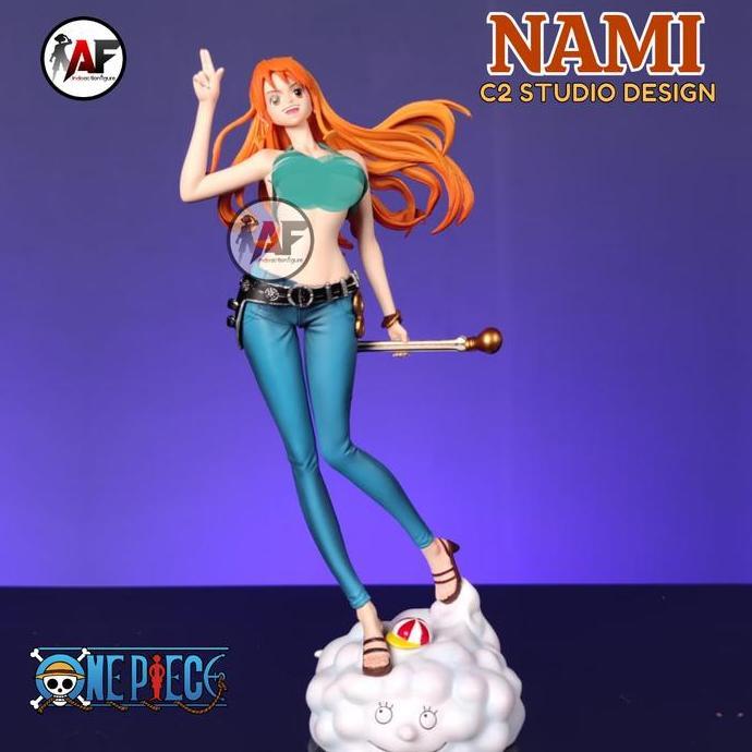 Sidiqstay - Statue Action Figure One Piece Nami C2 Studio Design Recast