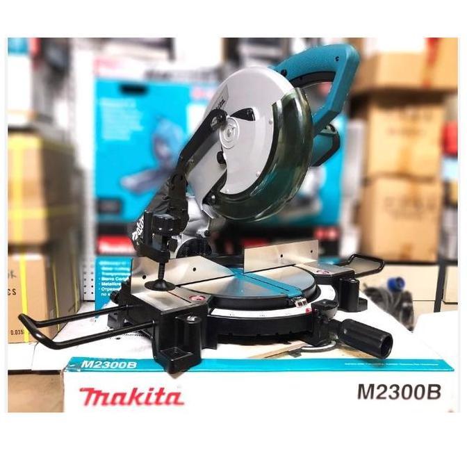 Grosir Makita M 2300B Miter Saw 10" Mesin Potong Aluminium Mitre Saw M 2300 B / M2300B Mitre Saw