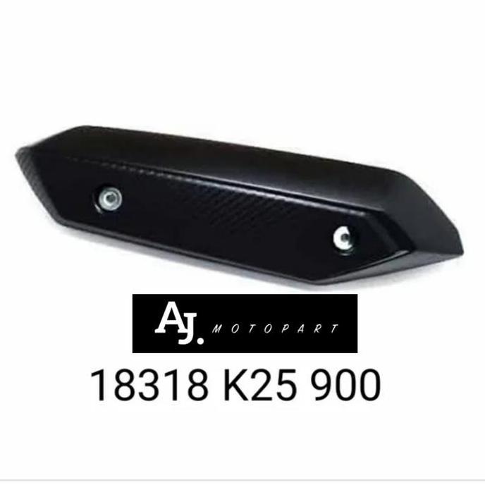18318-K25-900 Tutup Knalpot Pelindung Knalpot Beat F1 Stater Kasar 2013-2014 Ori