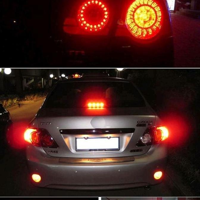 Ready Lampu LED T20 7440 Lampu sein Mobil 144smd 3014