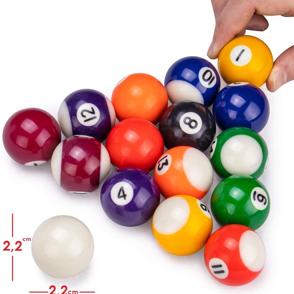 RAVELLACOLLECT JSHOPPE 16 BOLA BILLIARD MINI / MINI BILLIARD BALL / BOLA BILYAR UKURAN MINI TERMURAH