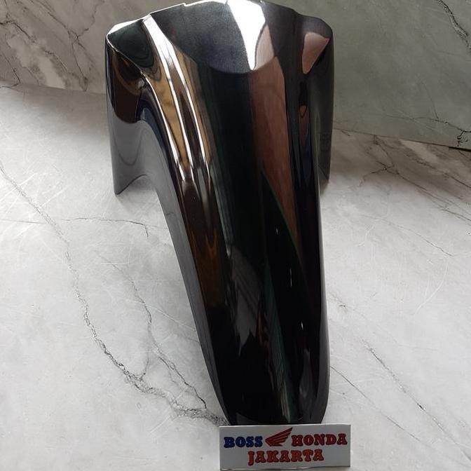 SPAREPART REVO ABS : 61100-KWW-A00AFB SPAKBOR DEPAN HITAM REVO ABSOLUTE 110 KARBU ORI AHM
