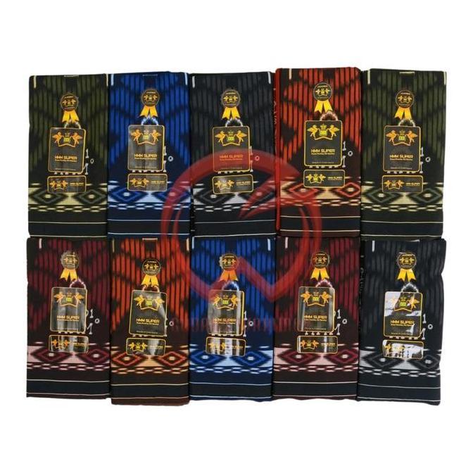 Grosir 10 Pcs Sarung Samarinda HMM motif Mix